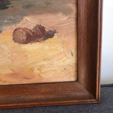 Still life with apples