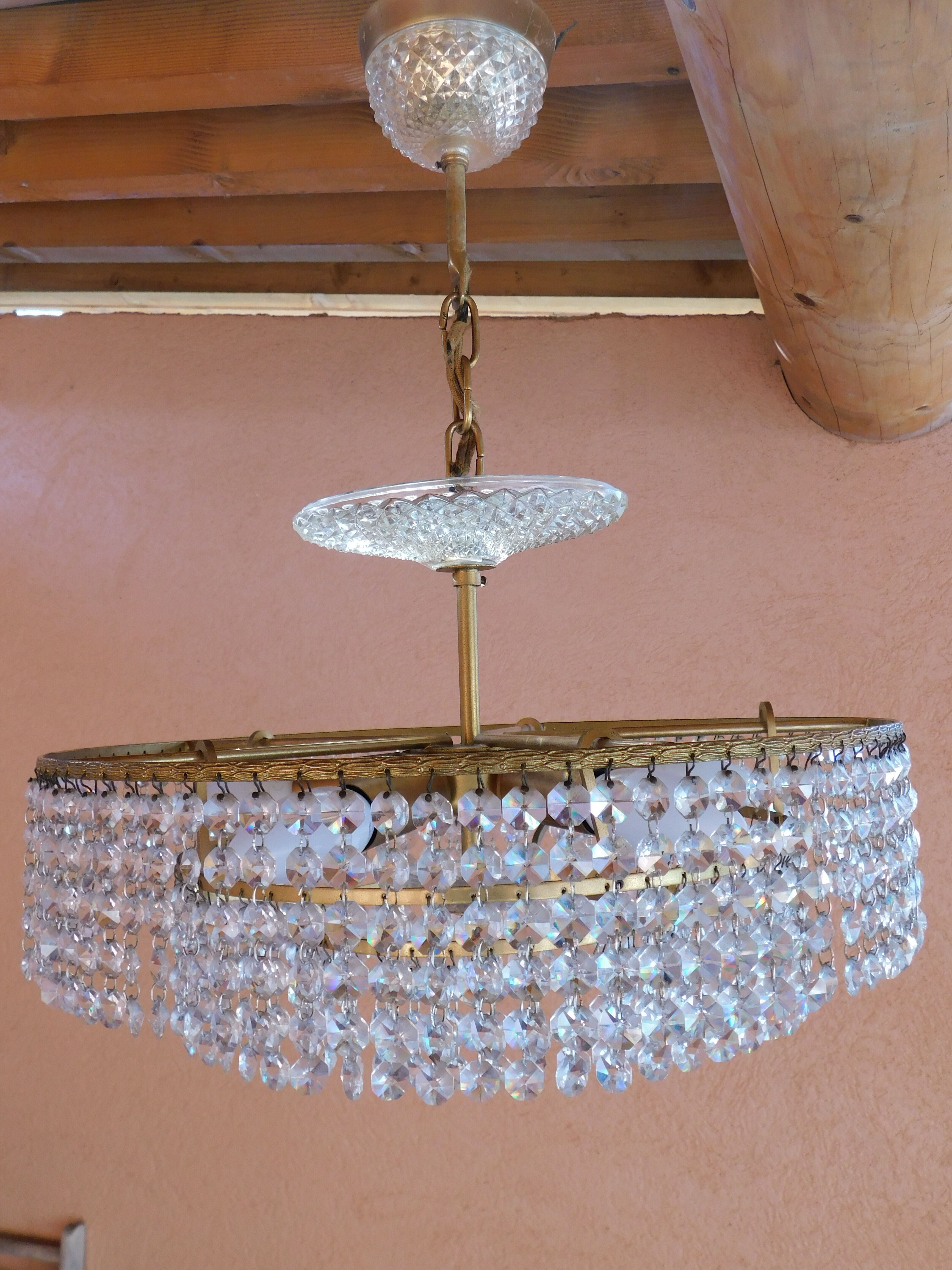 Lustre à pampilles ø 40 cm