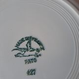Suite de 6 assiettes plates