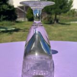Ancien verre à absinthe gravé