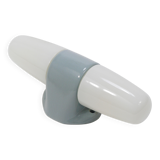 Large Green Glass Vase Vetro Verde from Empoli, Italy, 1960s