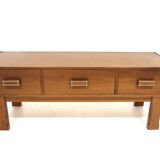 Scandinavian walnut chest of drawers, Sweden, 1960