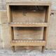 Burmese teak wall shelf