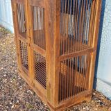 Old teak mesh pantry