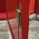 Important Art Deco period bookcase in lacquered wood and gilded bronze