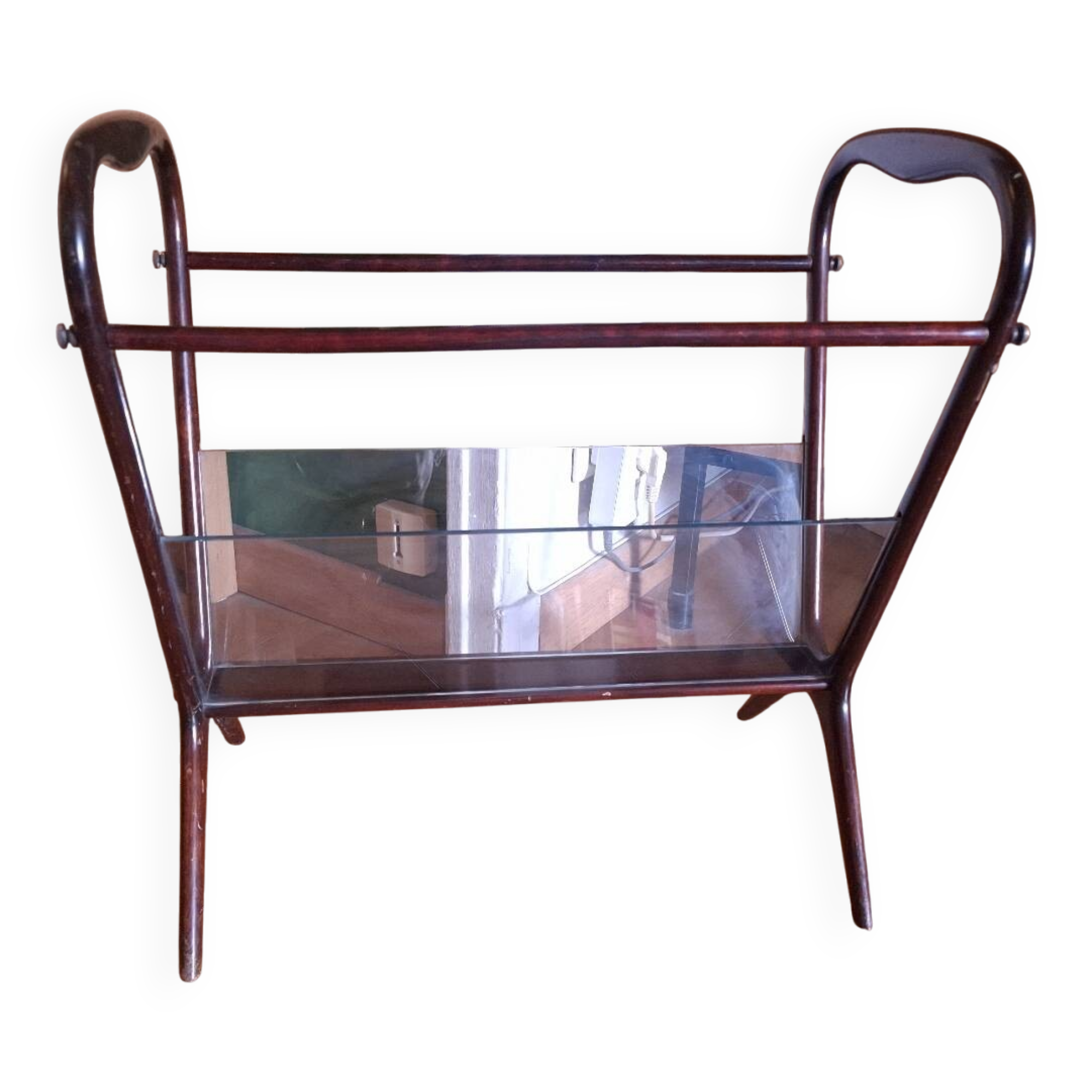 Vintage magazine rack