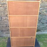 Vintage teak library