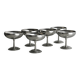 6 stainless steel footed bowls, Letang Remy style