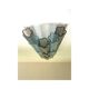 Murano glass Tronchi wall lights in grey and light blue by Simoeng, set of 2