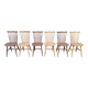Set of 6 bistro/western Baumann Tacoma chairs in 2 shades.