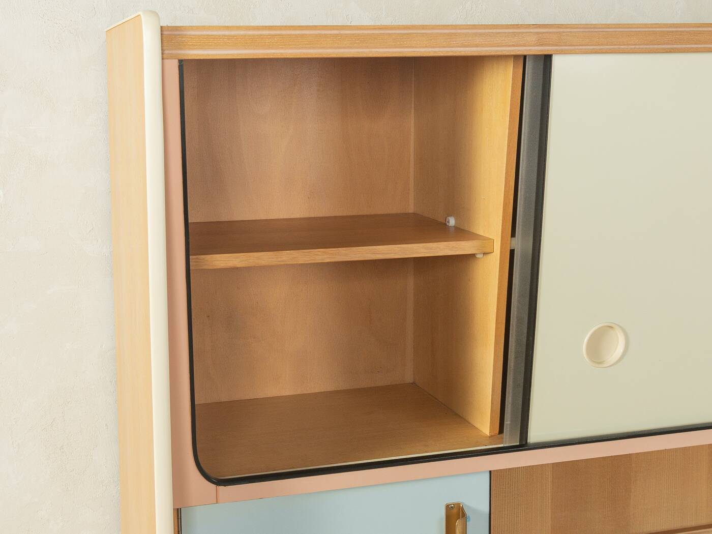 Charmant meuble de cuisine deux pièces des années 1950