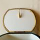 Pouf coffre moumoute vintage