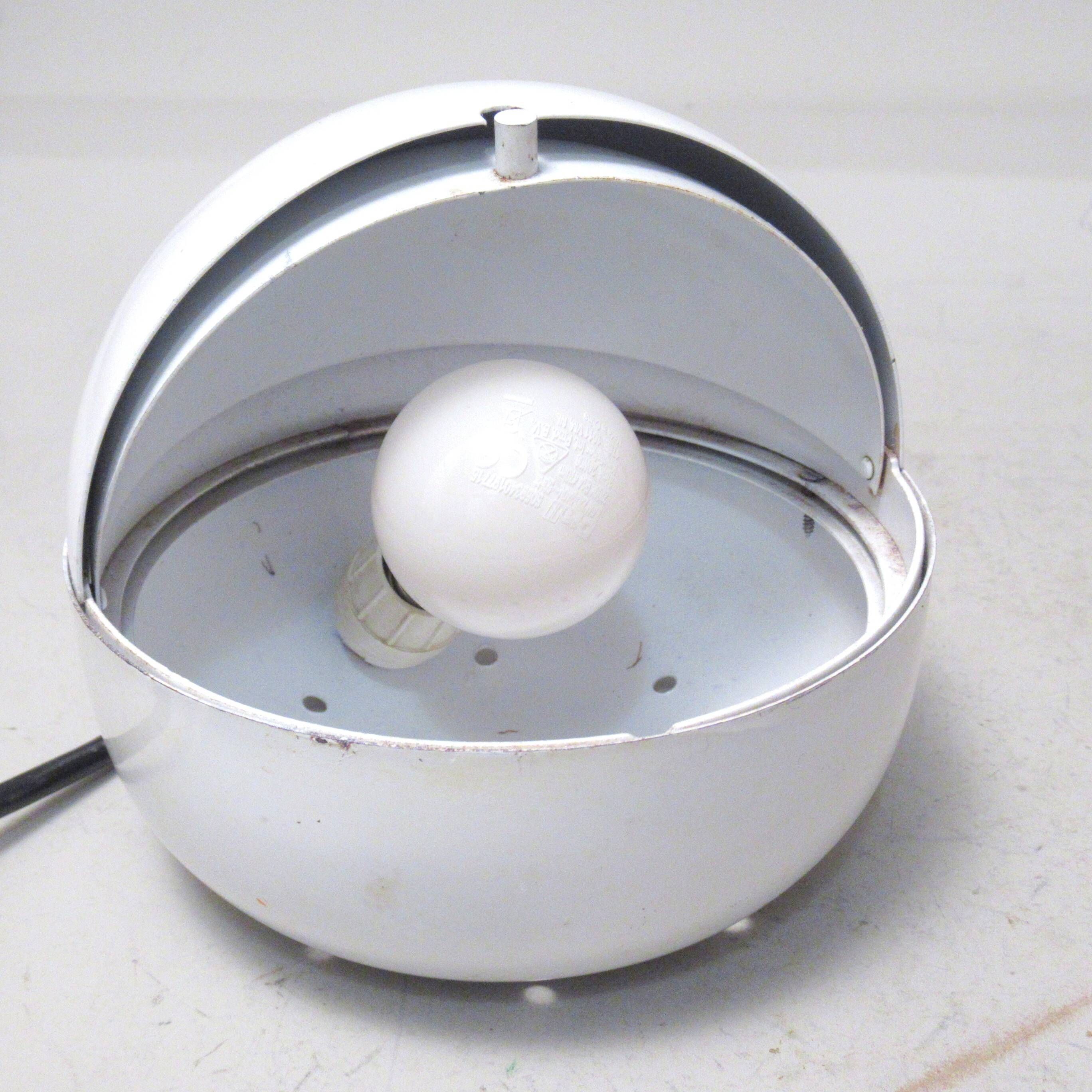 Lamperti 1960s pivoting louvre ball lamp