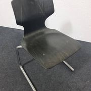 Chaise tubulaire Flottoto vintage