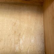 Small Art Deco chest of drawers renovated in raw oak 1950.