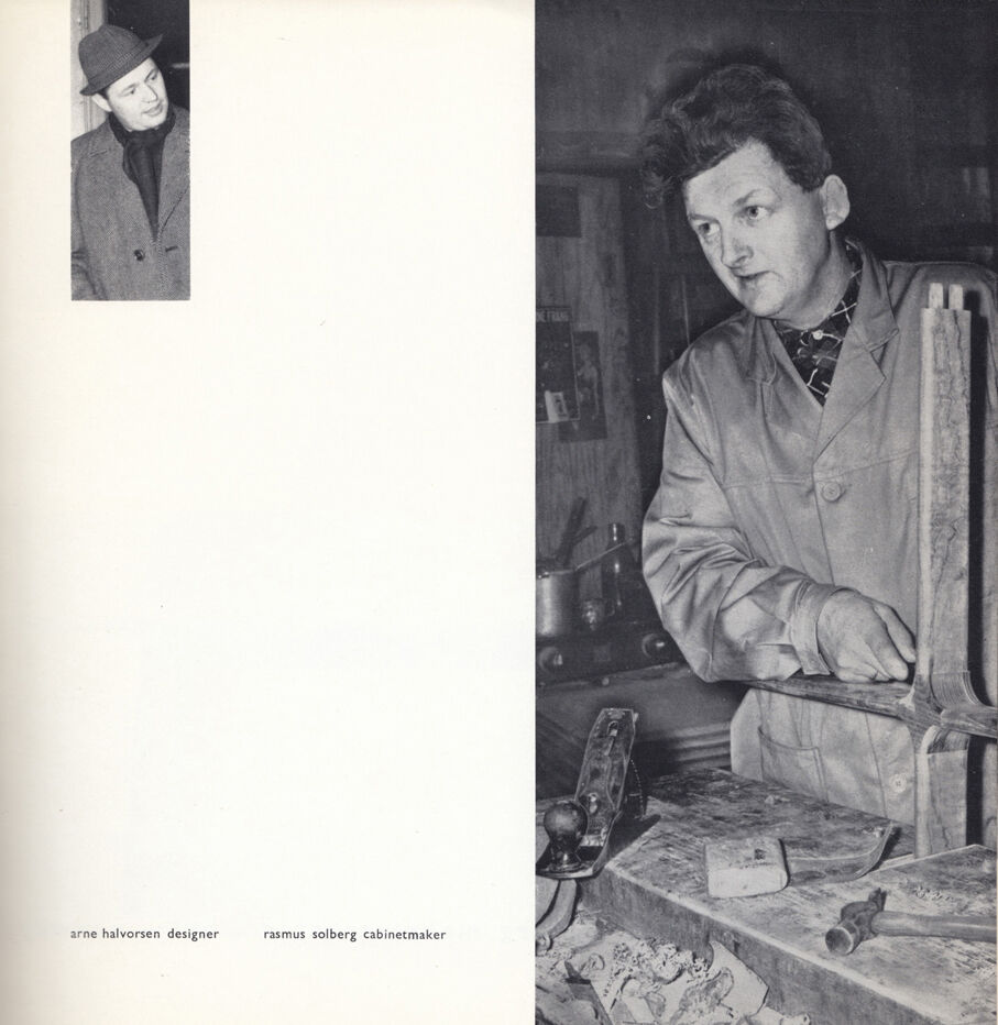 Arne Harvolsen mahogany coffee table for Rasmus Solberg