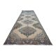 Vintage Turkish hallway rug 113x388 cm