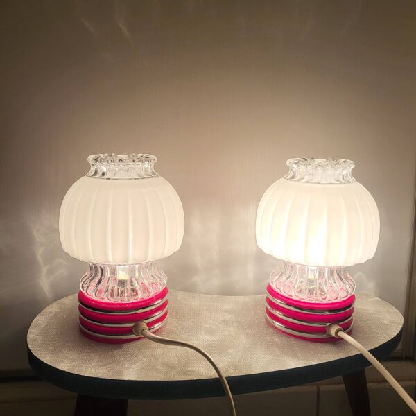 Lampe champignon, graewe leuchten, Allemagne 1950,60