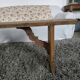 Wooden bench