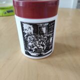 Pot d'aphoticaire en opaline
