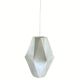 Pair space age cocoon hanging lamps, Germany 1960s