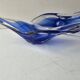 Set of 2 blue glass bowls in the style of Murano - Handmade