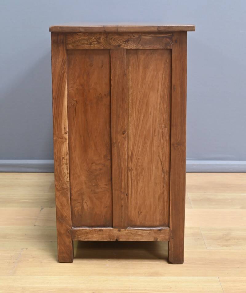 Vitrine en Teck massif, Inde – Début XXe