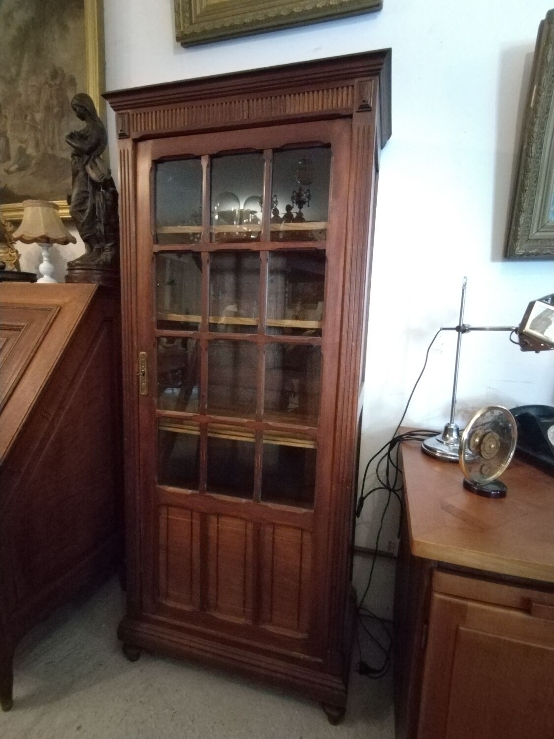 Parisian glass cabinet