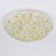 Barovier & Toso Large Ceiling Light Flower in Murano Glass Millefiori, Italy, 1960s