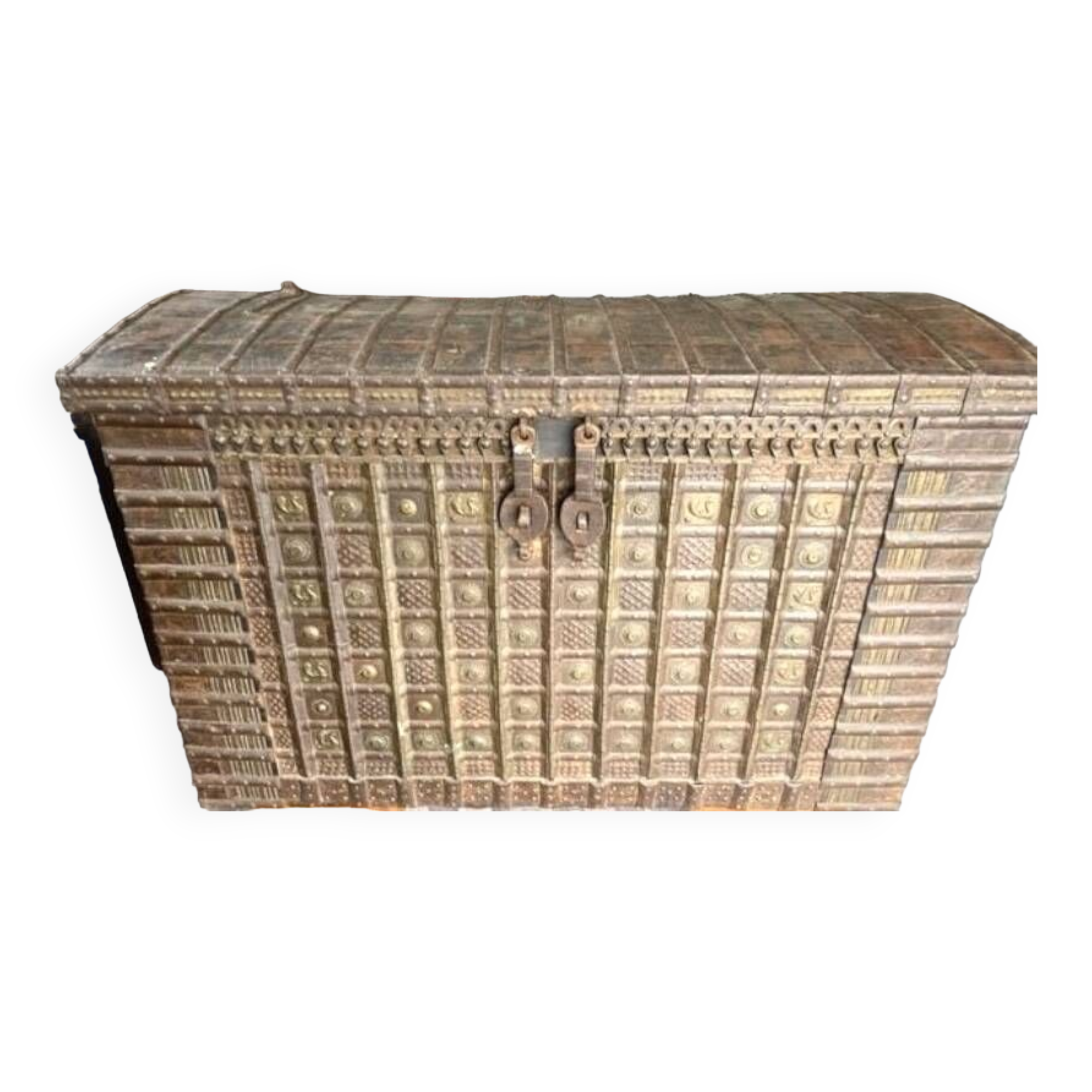 Indian furniture, antique Indian trunk, antique Indian chest