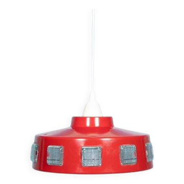 1970s vintage glass pendant from the space age, Sweden