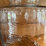 Oval confectionery jar