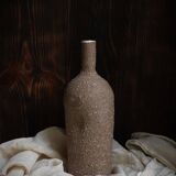 Ergonomic stoneware oil bottle
