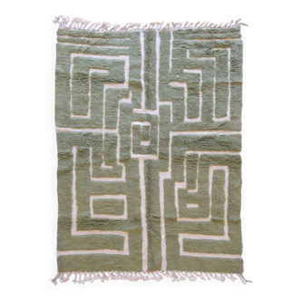 Tapis Berbère Vert - 289 x 203 cm