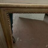 Louis XVI style Trumeau in patinated and gilded wood