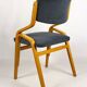 Chaises tchèques en contreplaqué plié de Holesov, années 1970, ensemble de 4