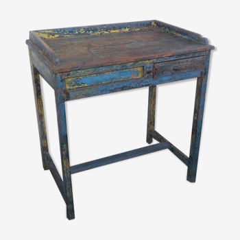 Table bureau ancien teck