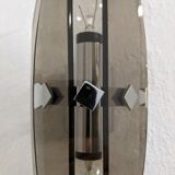 Italian wall lamp in smoked glass from the 60s/70s