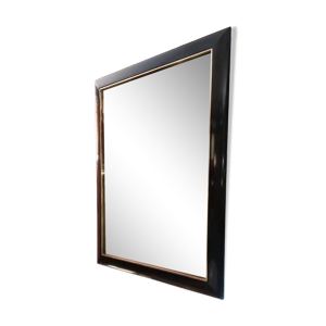 Miroir métal et laiton,
