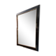 Metal and brass mirror, 94x75 cm