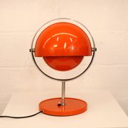 Rare vintage Moonlight space age table lamp by Buch & Jørgensen for Quality