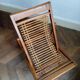 Vintage long chair for children