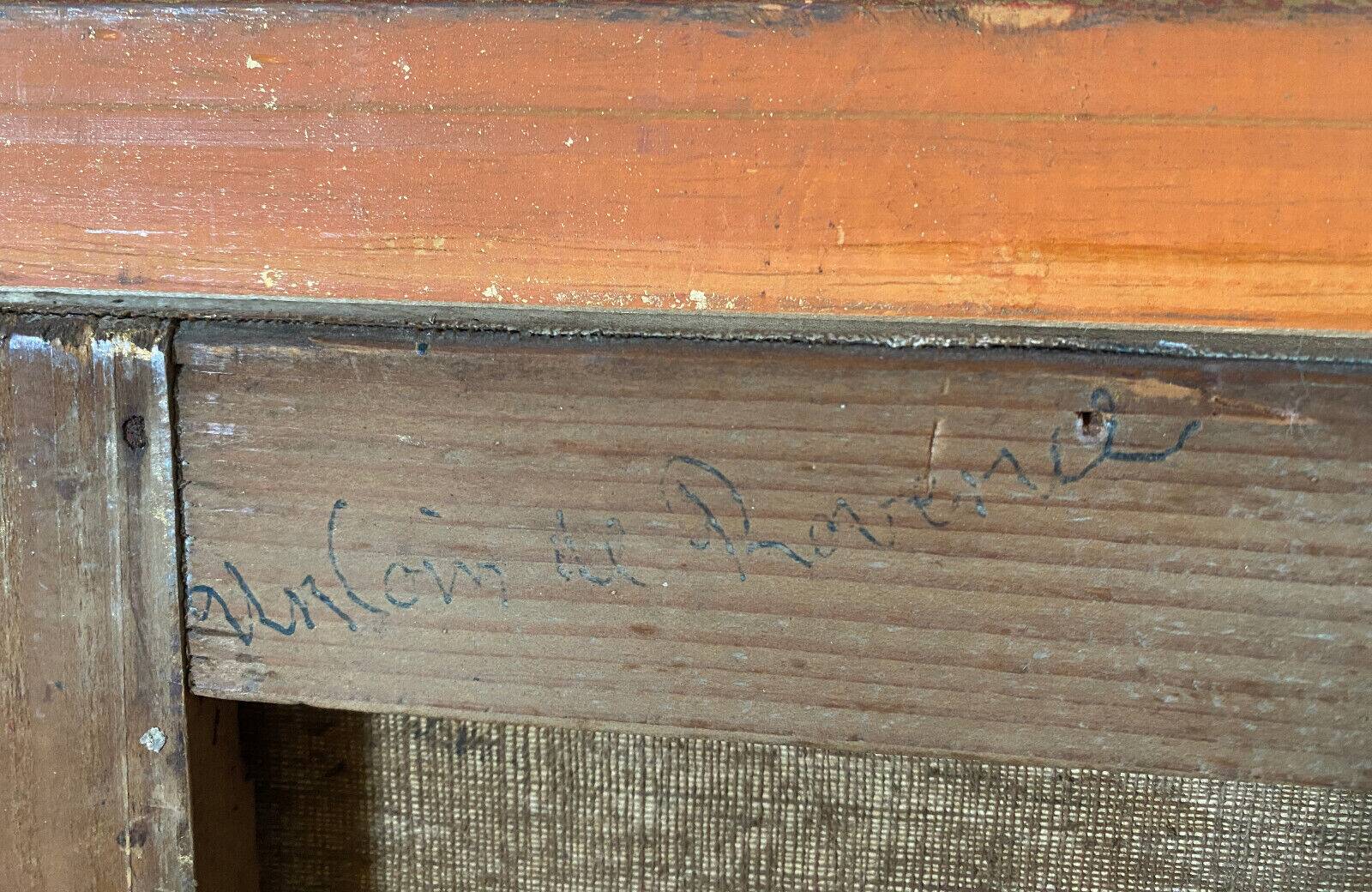 HST painting "A corner of Provence" impressionist nineteenth century signed?