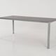 Aluminium desk, Scandinavian design, 1980s, manufacture: Montana Furniture