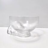 Set of Seven Crystal Serving Bowls by Taddei Sestini for Kristall Krisla