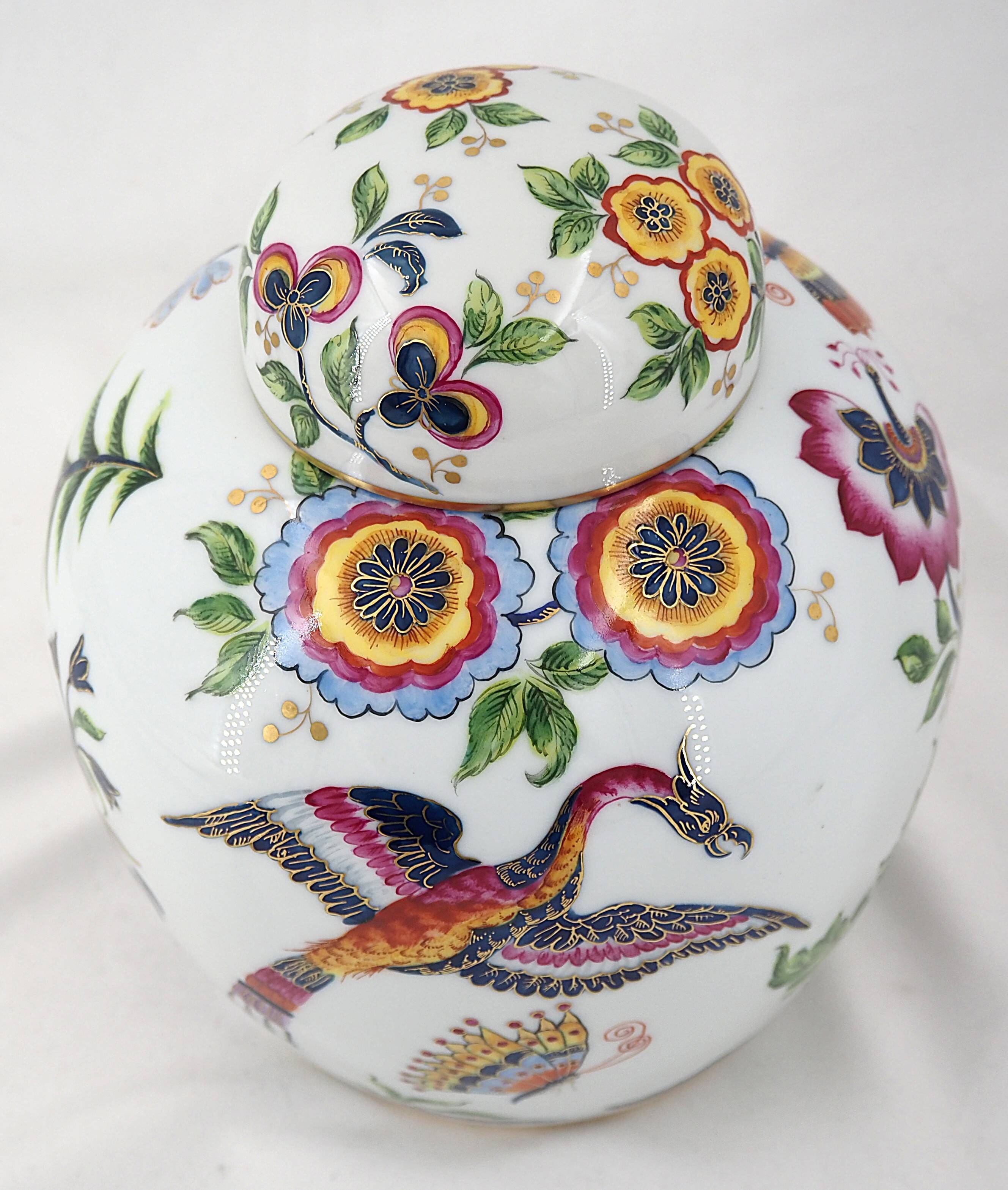 Le Tallec in Paris, complete covered porcelain pot, signed, excellent condition.