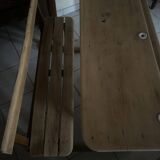 School desk for 2 people