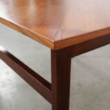 Mahogany coffee table, Danish design, 1970s, made in Denmark