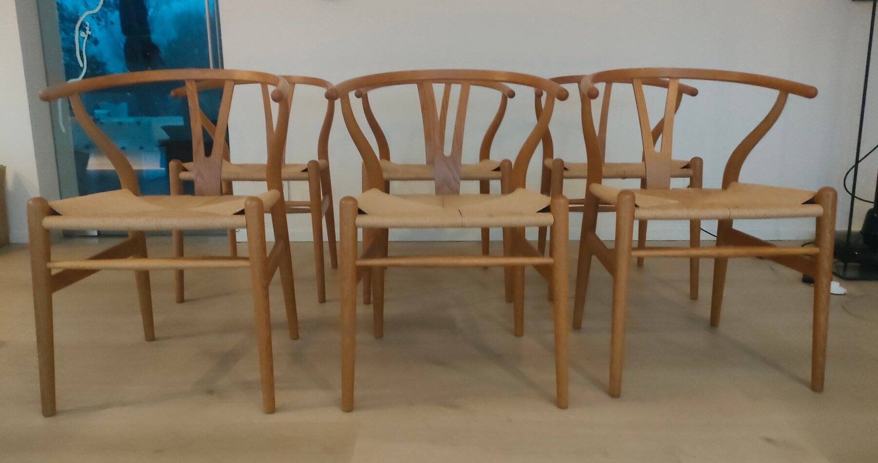 Carl Hansen & Søn - Hans J. Wegner - Dining room chair (6)