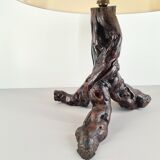 Brutalist lamp in vine stock / art brut / vintage / 50s / Mid-Century / decoration